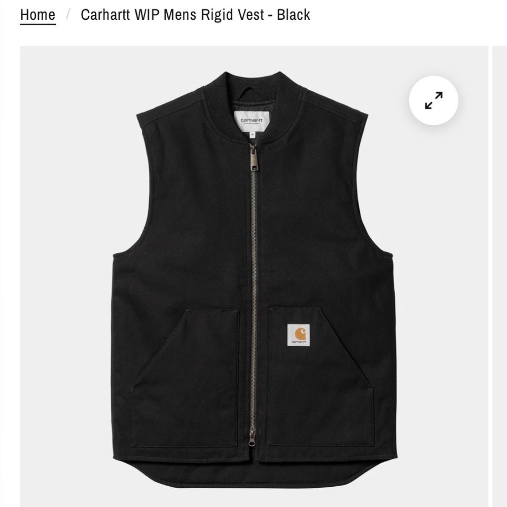 Carhartt Black Vest NWT Men’s 4XL